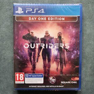 Outriders Day 1 Edition - Sony Playstation 4 w/ PS5 Upgrade - Brand new sealed
